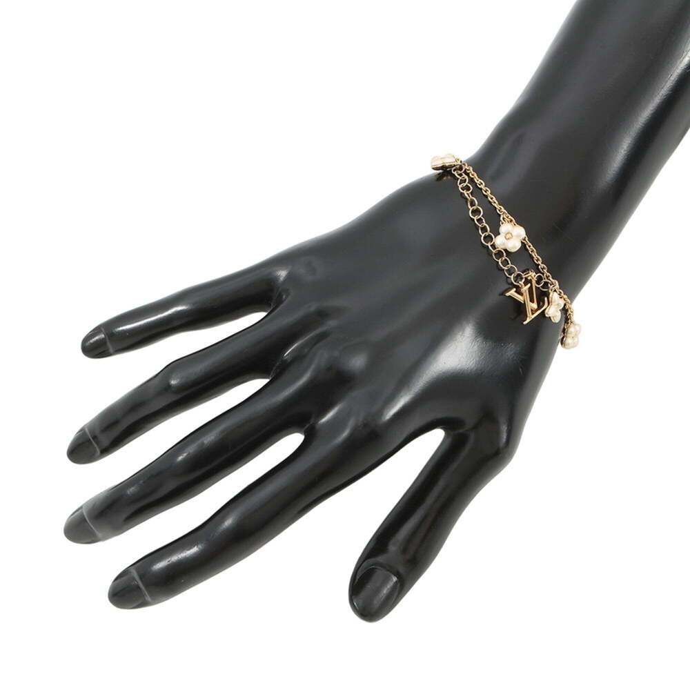 LOUIS VUITTON Gold Charm Bracelet - Picture 4 of 13